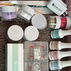 Kiara Sky Set dipping Powder And Nail tips