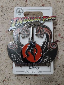Disneyland Disney Indiana Jones Adventure Temple of The Forbidden Eye Pin