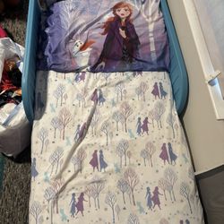 Disney Frozen II Plastic Toddler Bed By Delta Children