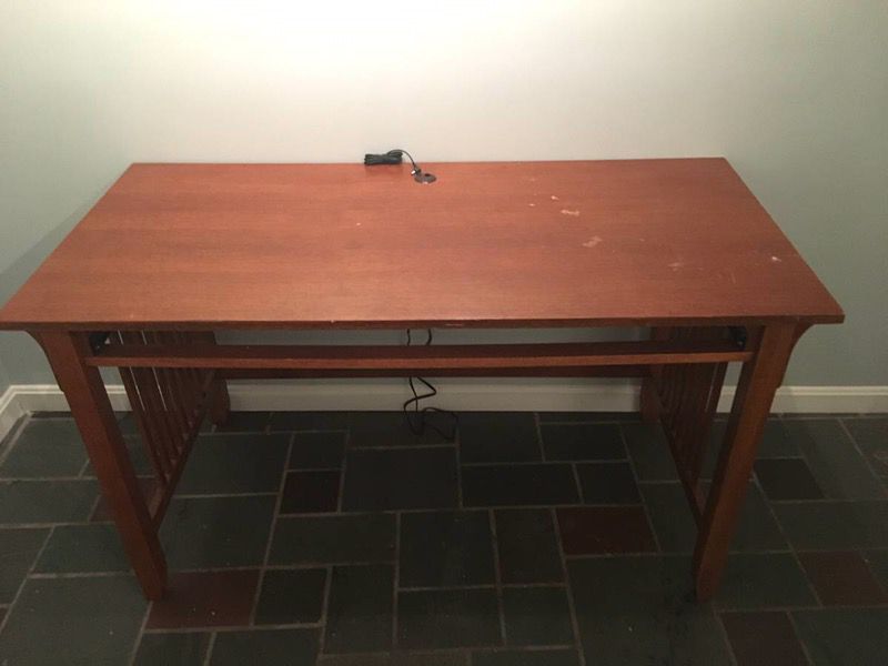 Wood Table Desk - Will Deliver