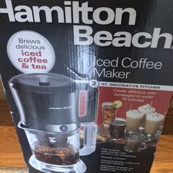 New in box, Hamilton Beach, iced coffee maker