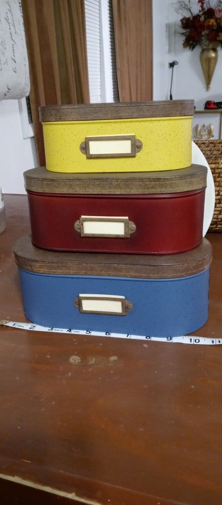 3 Galvanized Boxes Supply