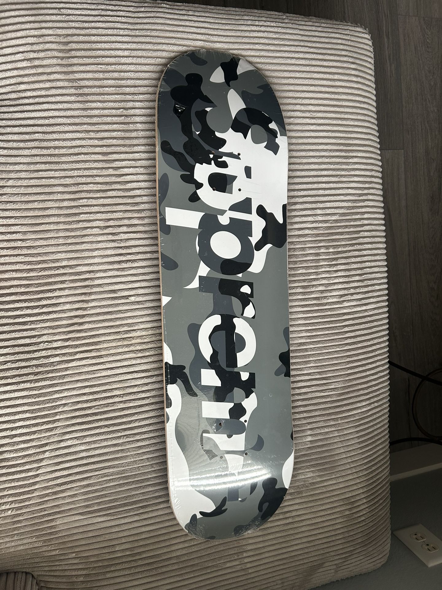 Supreme Camo Printed Skateboard Deck