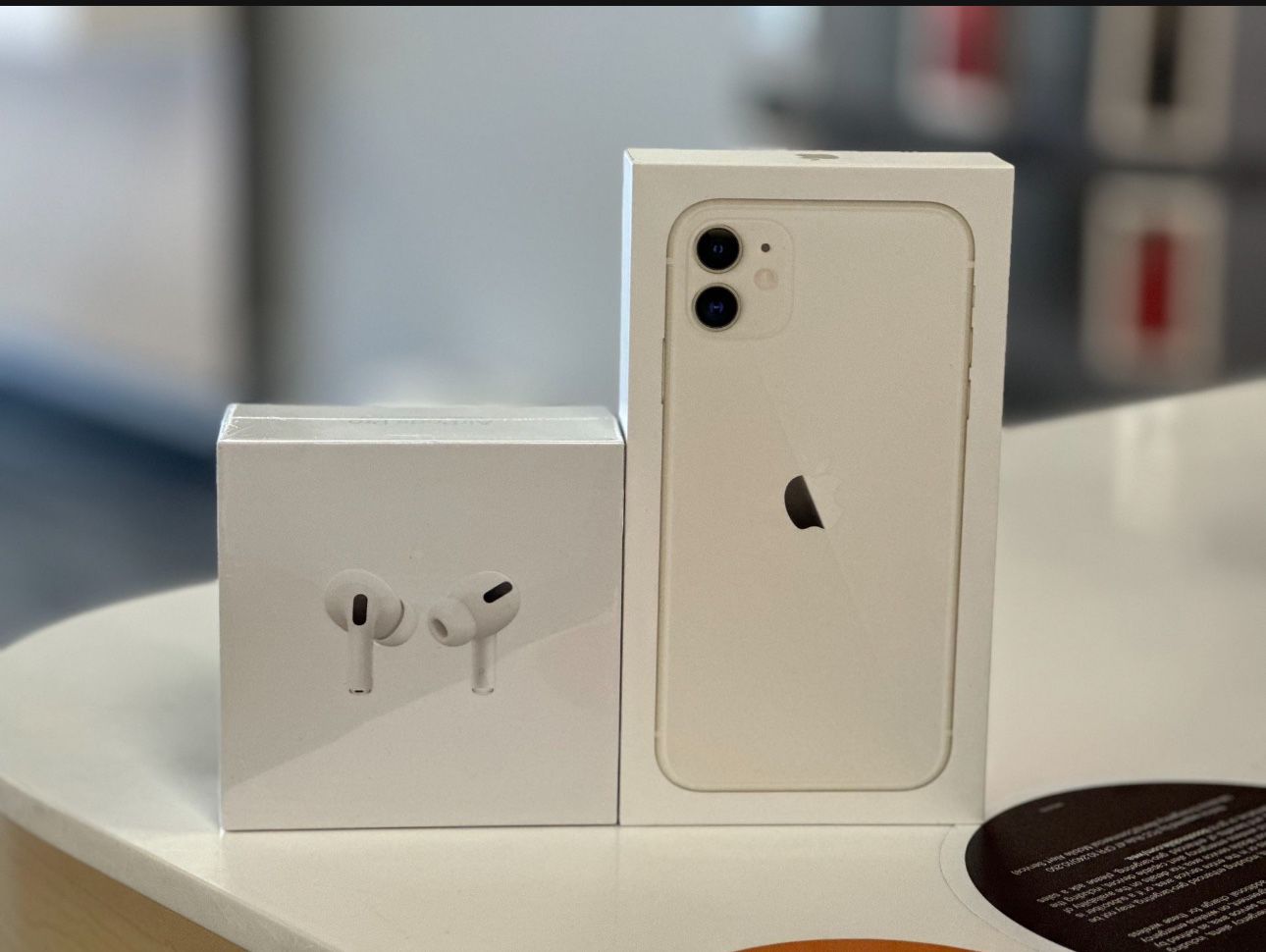 Iphone11 brand new sealed pack with airpod