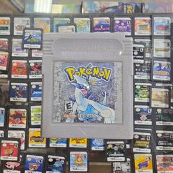 Pokémon Silver Gameboy Color New Battery