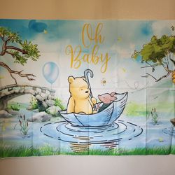 Baby shower Winnie The Pooh $10
