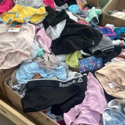 Reebok Hanes Fruit Of The Loom Jockey Women’s  Girls Briefs Boy Shorts Thong BRAND NEW $1 PAIR