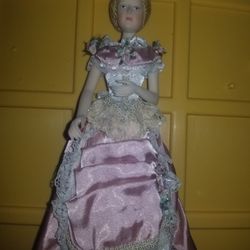 Vintage porcelain Doll Victorian Based