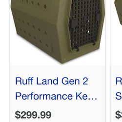 RUFFLAND  Dog Xl Kennel Crate