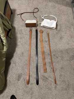 Mixed Belt and Handbag Lot