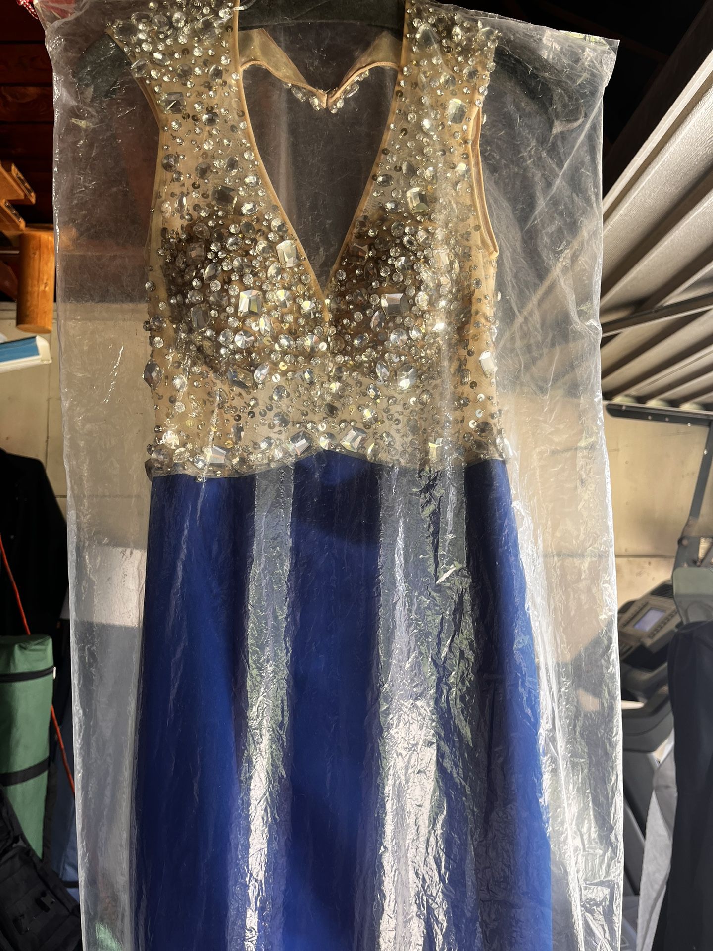Dress By Ashley Lauren - Blue Dress 