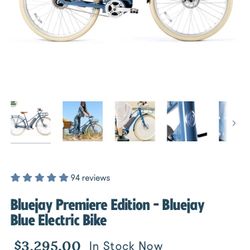 Bluejay Premiere Edition E-bike 