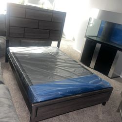 Full Size Bed With Box spring 