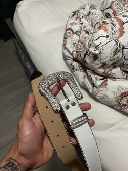 BB Simons Belt “ All White “ ⚪️