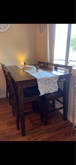 Table and chairs