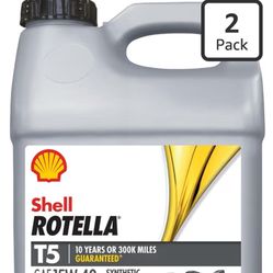 Rotella T5 15 W 40 Synthetic Blend 2.5 Gallons