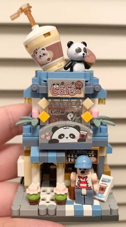 Panda Cafe Building Blocks