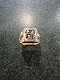 Men’s Champagne Diamond Ring