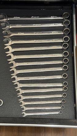 Snap On pc 15-Point Combination Wrench Set 8mm-22mm
