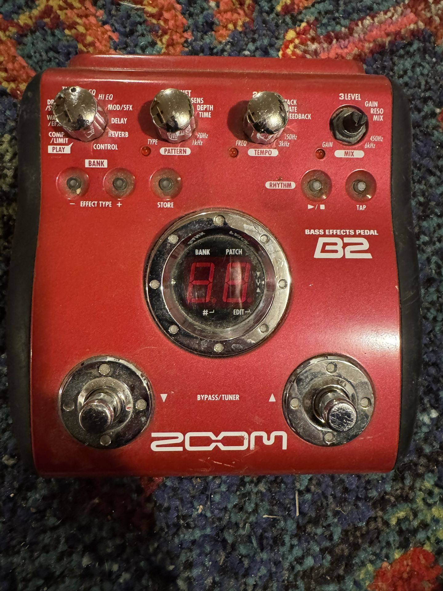 Bass Multi Effects Pedal 