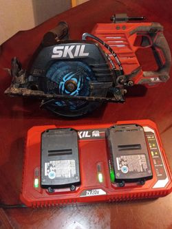 SKIL 20V  5 A/H 7 1/4"in. Circular saw