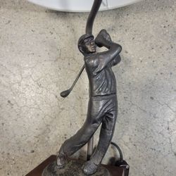 Golfer Lamp