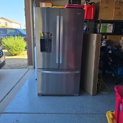 Whirlpool Refrigerator Stainless Steel 