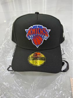 New Era NBA26 Draft New York Knicks 5Rhinestones Men's Fitted Hat Black 7 1/2