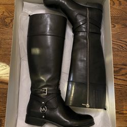 Michael Kors Leather Boots 
