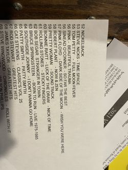 Music CD’s Sold Individual Or Make Offer