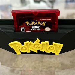 Gameboy Advance Pokemon Ruby