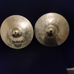 Sabian 13" HHX Evolution Dave Weckl Signature Series Hi Hats Cymbals 4 Drum set Bateria Crash Splash Ride China Gear 50% Off 