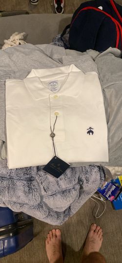 Brooks brothers white long sleeve shirt size men’s medium