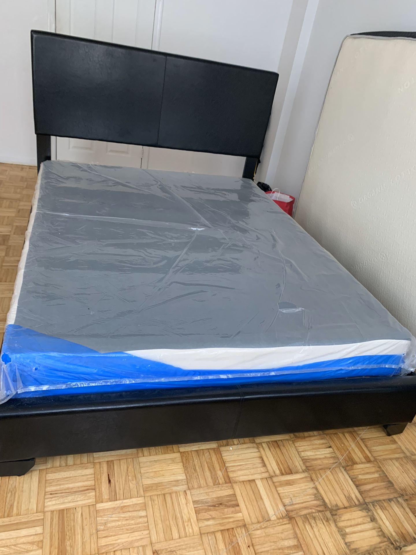 Queen Size Bed Frame Only (Box spring not included)