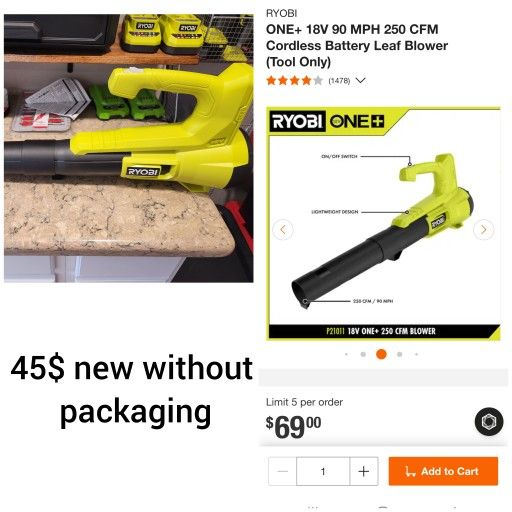 Ryobi Leaf Blower