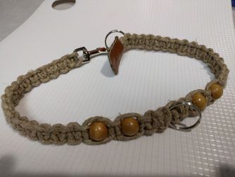 18" Hemp Dog Collar