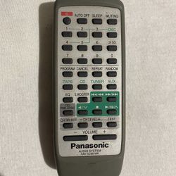 Panasonic RAK-SC961WK audio system remote control