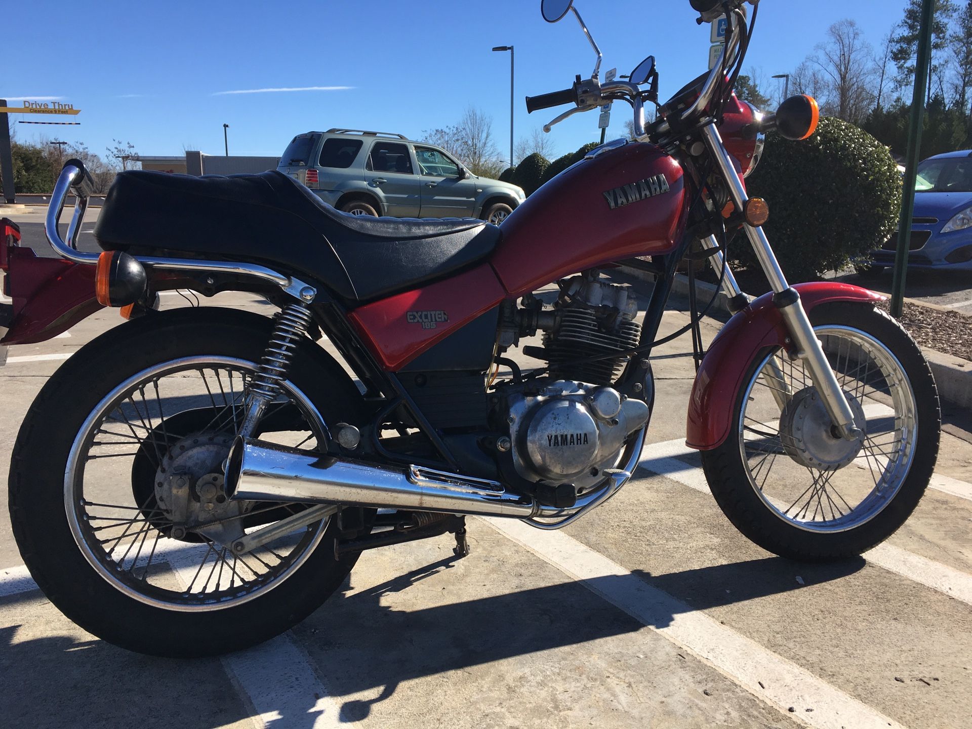 Yamaha motorcycle 1981 SR185