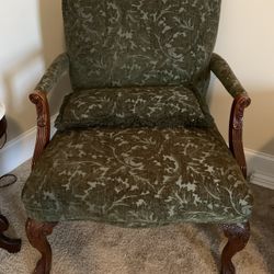 2 Antique Accent Chairs