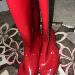 RED BOOTS HIGH (Women) 