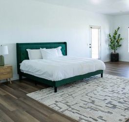 King bed frame with mattress $280