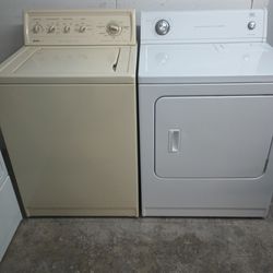 Kenmore Top-load Washer And Roper Electric Dryer Like New