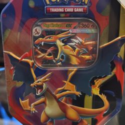 Pokemon TCG Mega Charizard Y EX Tin
