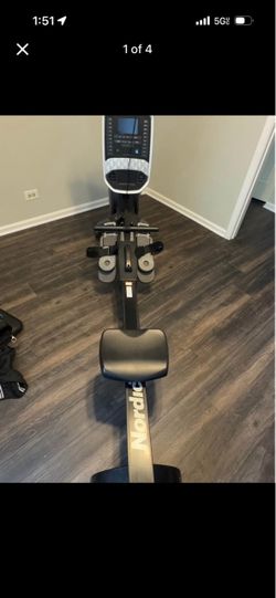 Nordic track rower