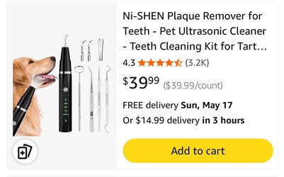 Pet Dental Cleaner