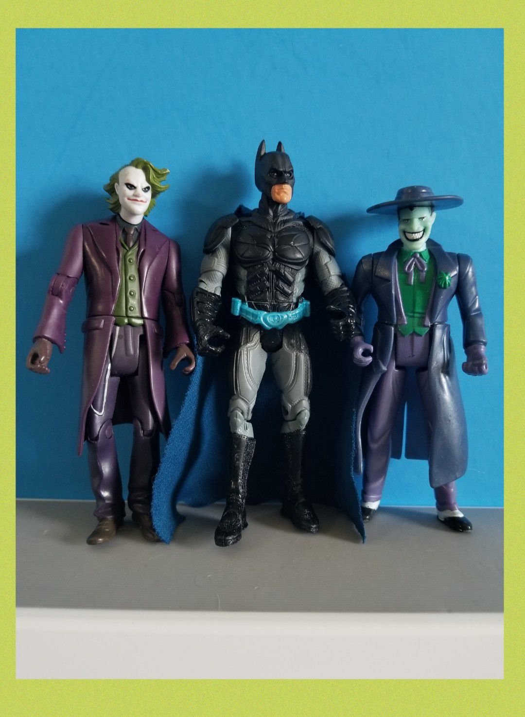 Batman and Jokers Action Figures.