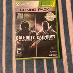 COD Xbox 360 Platinum Hits