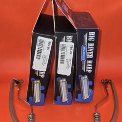 BIG RIVER HARP HARMONICAS (A,D & G) 