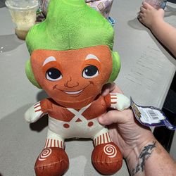 Toy Factory Willy Wonka & The Chocolate Factory 10" Oompa Loompa Plush