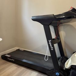 Treadmill SuperFit with Bluetooth Speaker